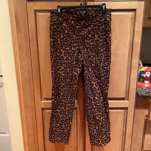 Fun and flattering Cheetah print pull-on pants